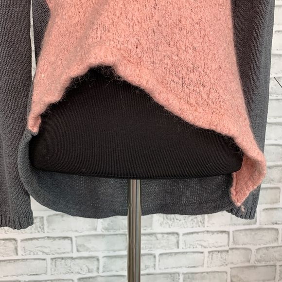 Sundance Asymmetrical Color-block Mohair Sweater - Picture 5 of 8